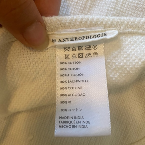 Anthropologie blanket 100%cotton - Picture 3 of 4